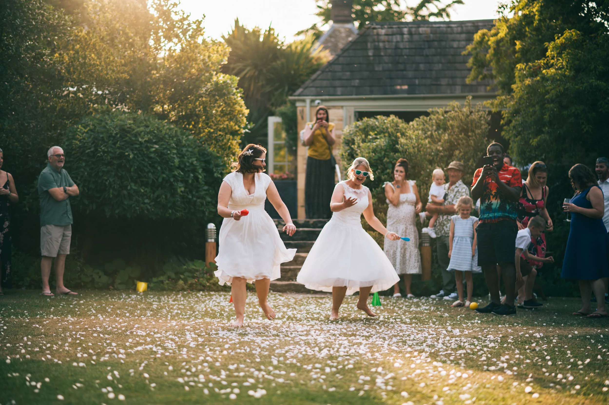 Natural and Unobtrusive Wedding photography style